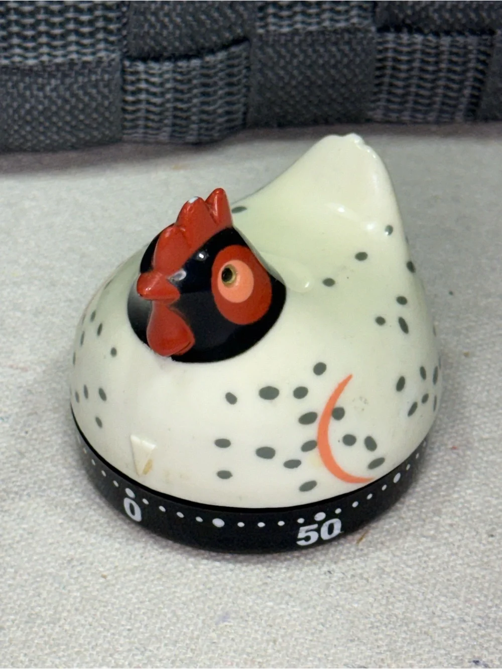 Vintage Chicken Kitchen Timer Farmhouse Country Kitchen Decor